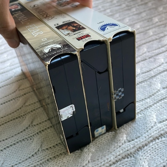 VHS lot of Richard Gere movies. Somersby Primal Fear An Officer and a Gentleman - Picture 3 of 9